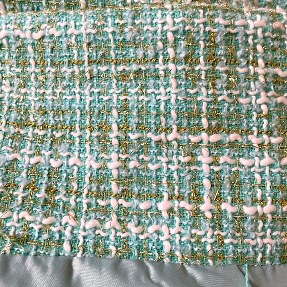 Mint tweed shine blazer - Picture 4 of 4